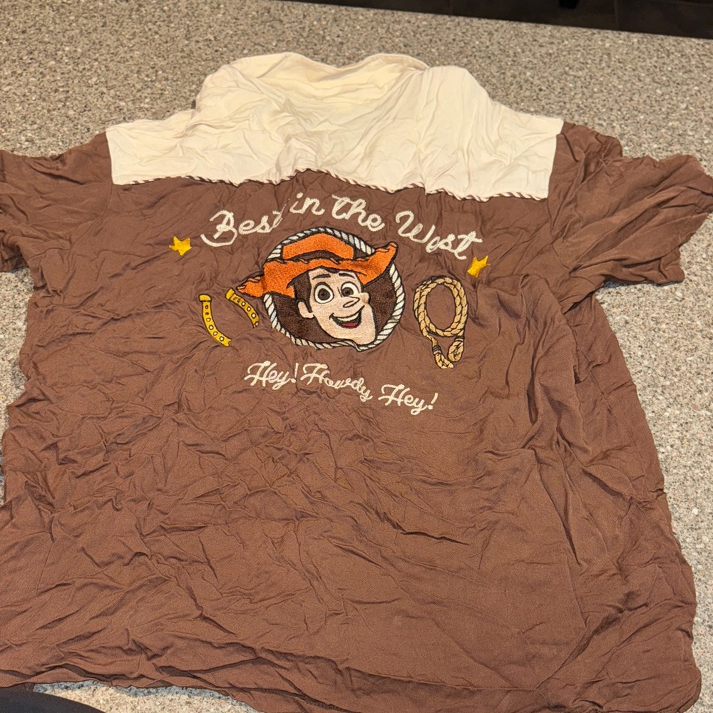 Disney pixar toy story woody shirt